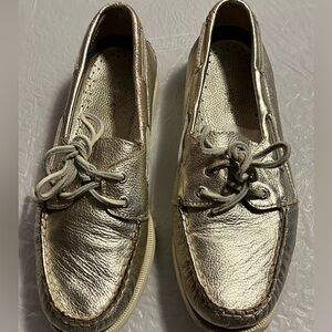 Sperry Gold  Loafers for Women
